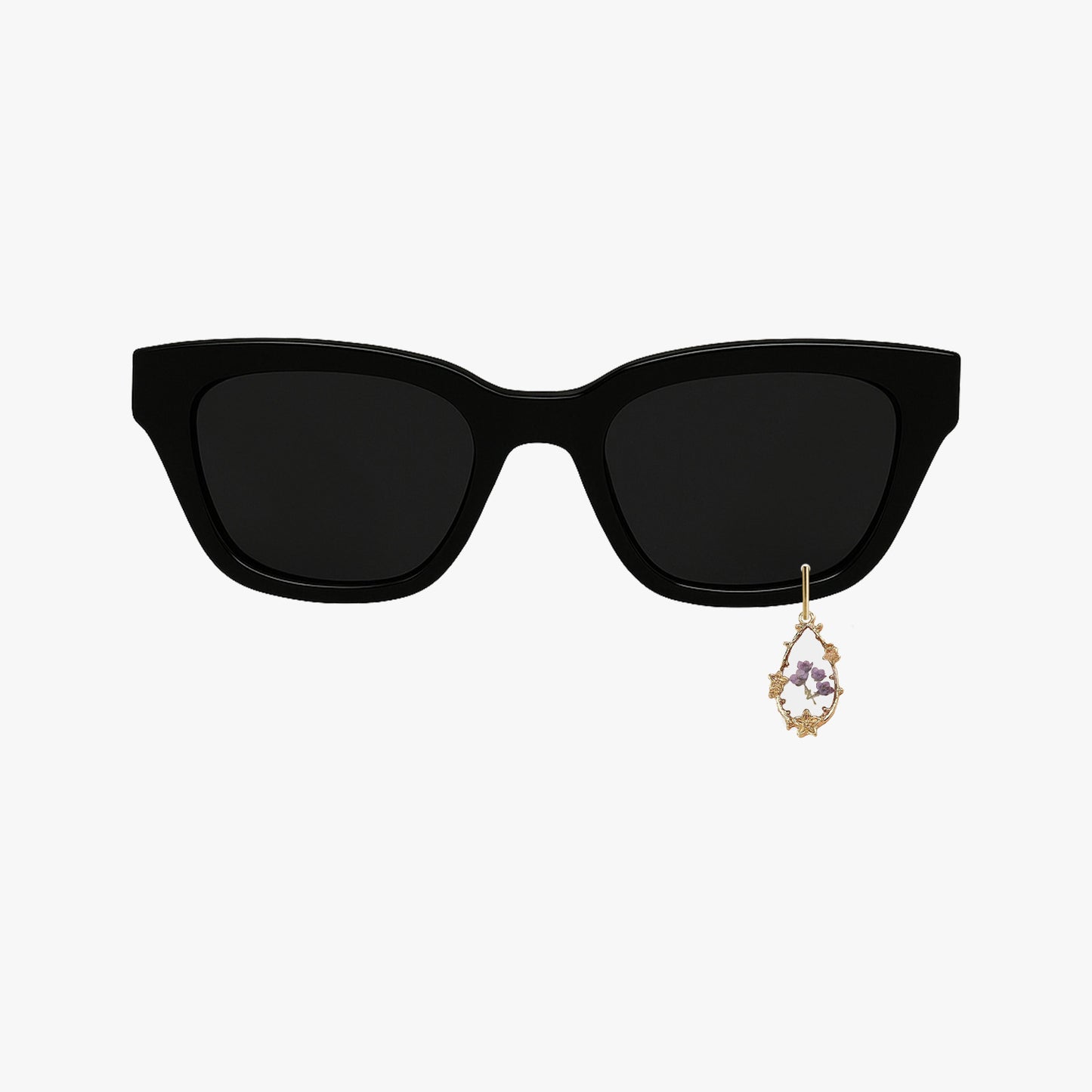Aurora - Lunettes de soleil œil de chat à bijou